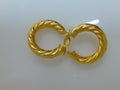 10k Yellow Gold Argollas 5.1g