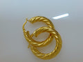 10k Yellow Gold Argollas 5.8g