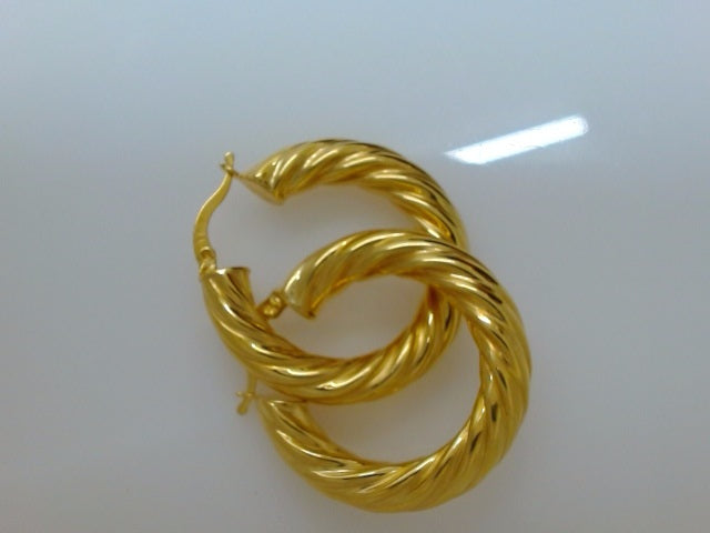 10k Yellow Gold Argollas 5.8g