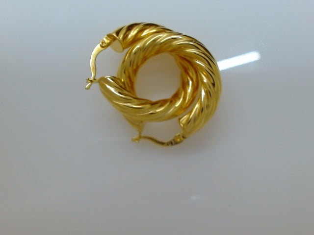10k Yellow Gold Argollas 5g
