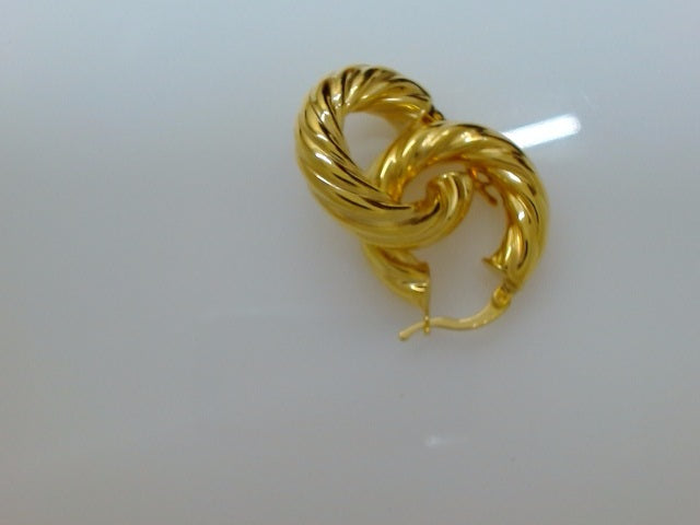10k Yellow Gold Argollas 4.3g