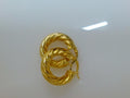 10k Yellow Gold Argollas 4.4g