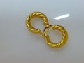 10k Yellow Gold Argollas 4.4g