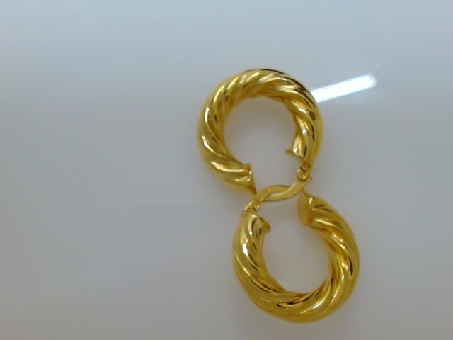 10k Yellow Gold Argollas 4.4g