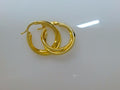 10k Yellow Gold Argollas 3g