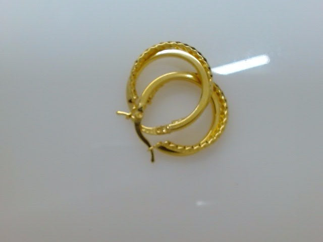 10k Yellow Gold Argollas 2.9g