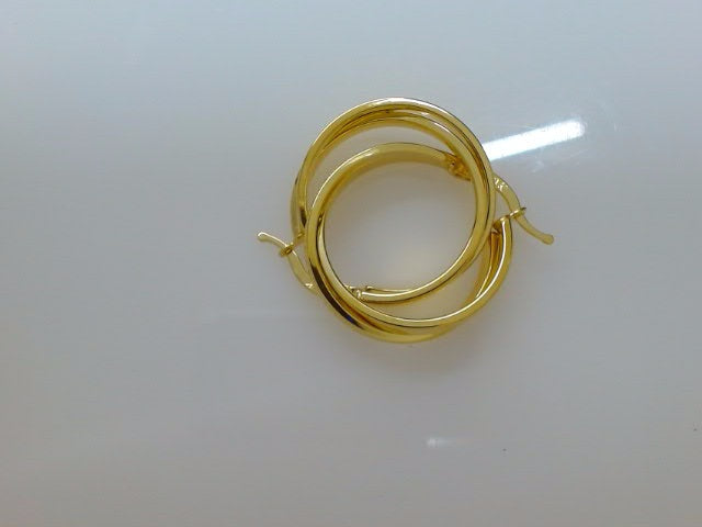 10k Yellow Gold Argollas 3.1g