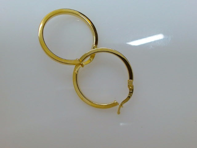 10k Yellow Gold Argollas 1.9g