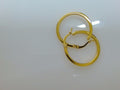 10k Yellow Gold Argollas 1.9g