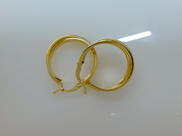 10k Yellow Gold Argollas 3.1g