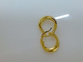 10k Yellow Gold Argollas 2.5g