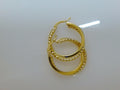 10k Yellow Gold Argollas 3.4g