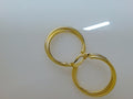 10k Yellow Gold Argollas 3.4g