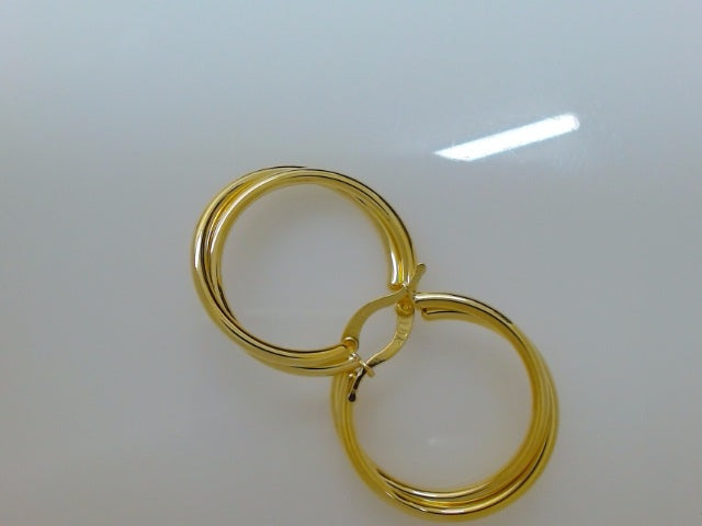 10k Yellow Gold Argollas 3.4g