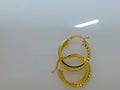 10k Yellow Gold Argollas 2.9g
