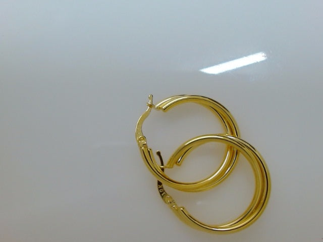10k Yellow Gold Argollas 3.4g
