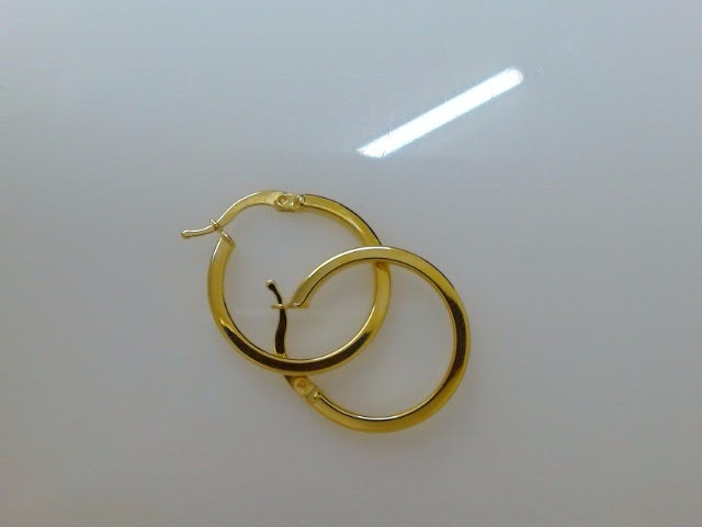 10k Yellow Gold Argollas 1.7g