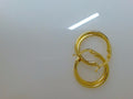 10k Yellow Gold Argollas 2.9g