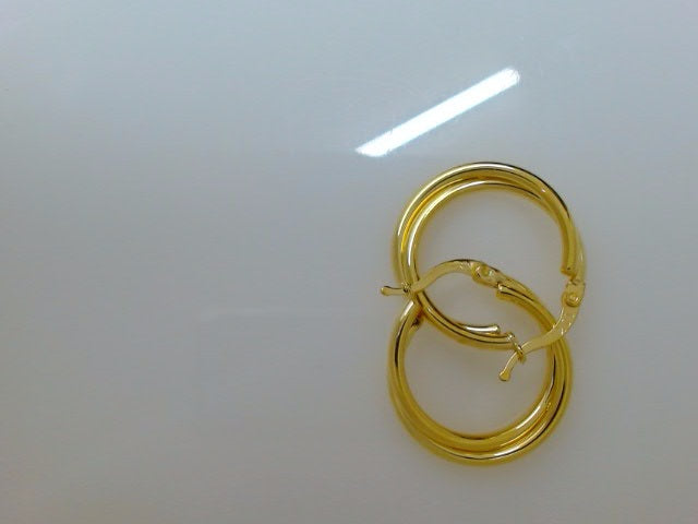 10k Yellow Gold Argollas 2.9g