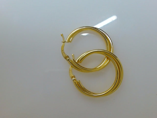10k Yellow Gold Argollas 3.4g
