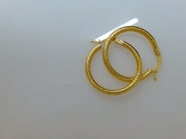 10k Yellow Gold Argollas 2.5g