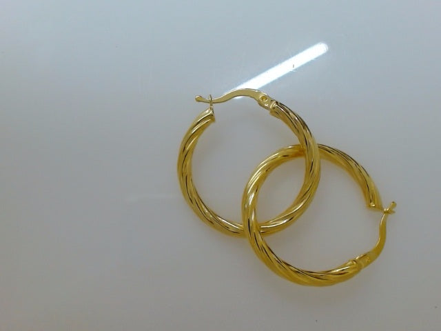 10k Yellow Gold Argollas 2.3g