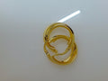 10k Yellow Gold Argollas 3g