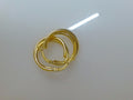 10k Yellow Gold Argollas 2.9g