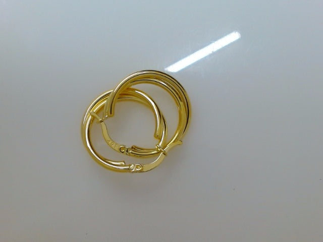 10k Yellow Gold Argollas 2.9g