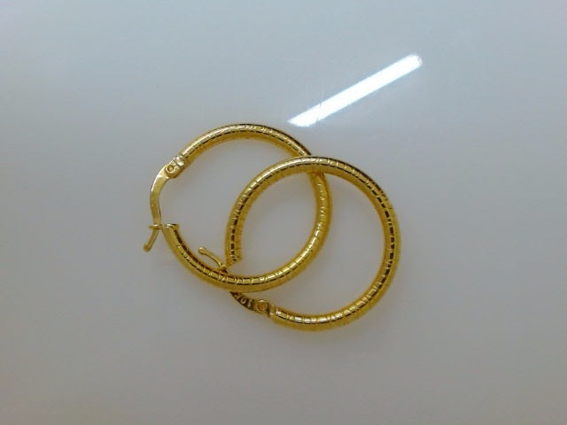 10k Yellow Gold Argollas 2.5g