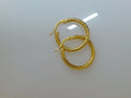 10k Yellow Gold Argollas 2.1g