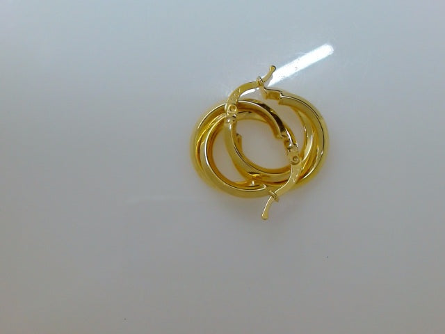 10k Yellow Gold Argollas 2.6g