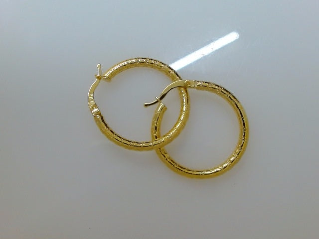 10k Yellow Gold Argollas 2.4g