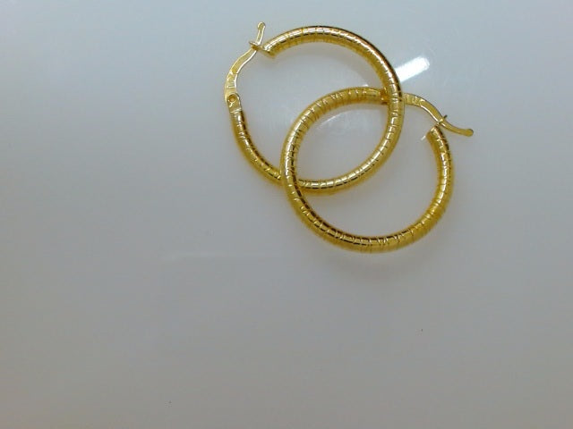 10k Yellow Gold Argollas 2.5g
