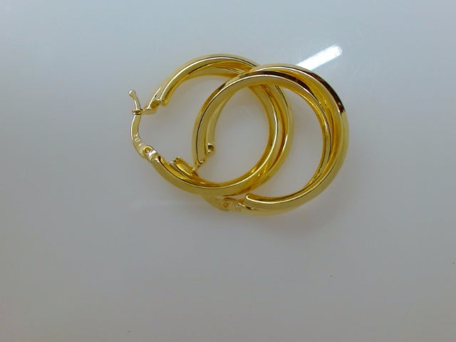 10k Yellow Gold Argollas 3.5g