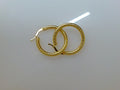 10k Yellow Gold Argollas 2.3g
