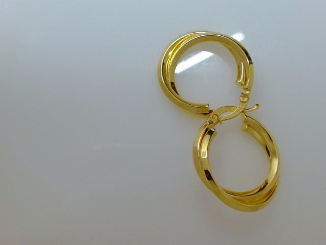 10k Yellow Gold Argollas 3g
