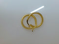 10k Yellow Gold Argollas 2.2g
