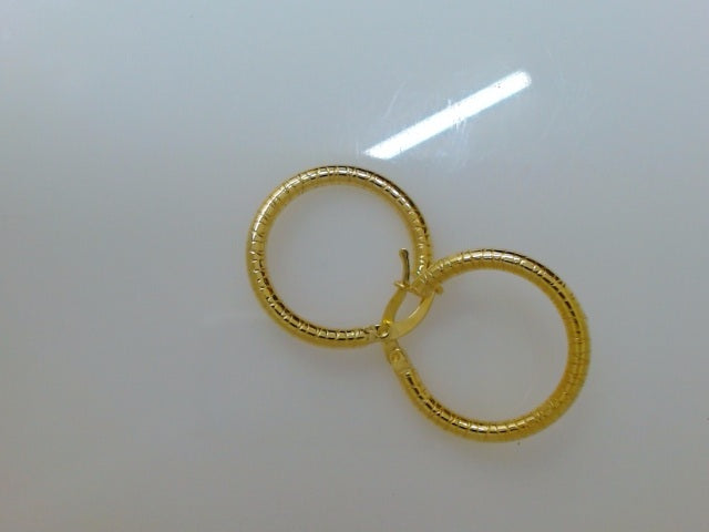 10k Yellow Gold Argollas 2.2g