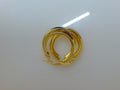 10k Yellow Gold Argollas 3.1g