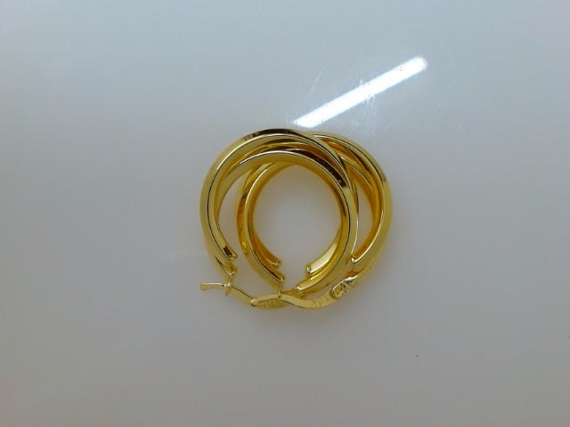 10k Yellow Gold Argollas 3.1g