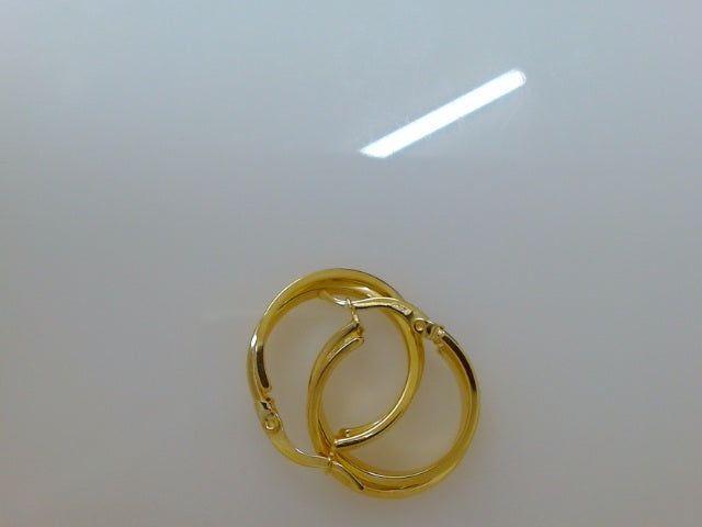 10k Yellow Gold Argollas 2.7g