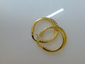 10k Yellow Gold Argollas 3.3g