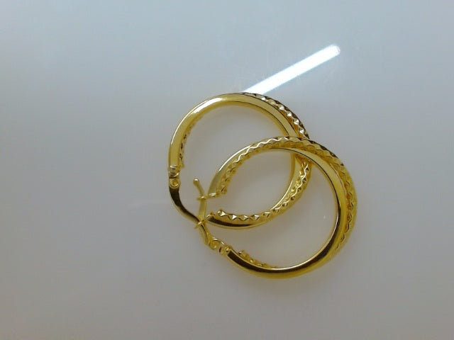 10k Yellow Gold Argollas 3.3g