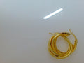 10k Yellow Gold Argollas 3.1g