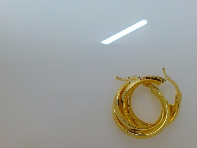 10k Yellow Gold Argollas 3.1g