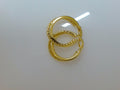 10k Yellow Gold Argollas 2.9g