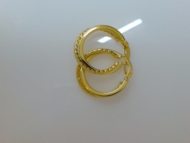 10k Yellow Gold Argollas 2.9g