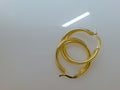 10k Yellow Gold Argollas 3.4g