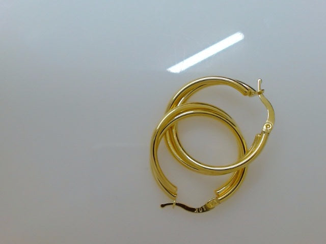 10k Yellow Gold Argollas 3.4g